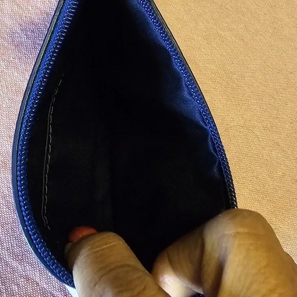 Coach Y2K Satin Wristlit Bag Colorful Pattern Wristlist Clutch Hand And Purse - Picture 4 of 7